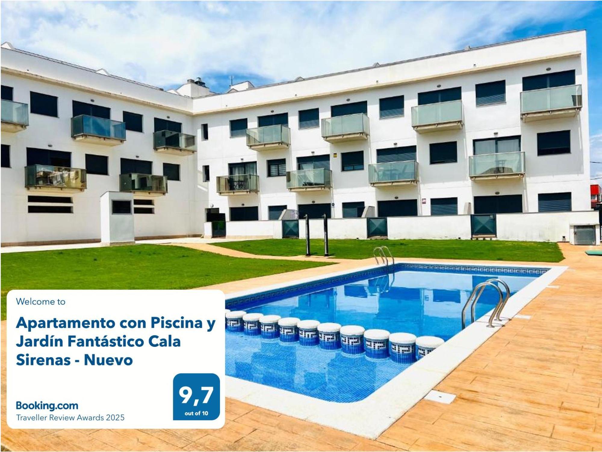 Apartamento Con Piscina Y Jardin Fantastico Cala Sirenas - Nuevo Miami Playa Exterior photo